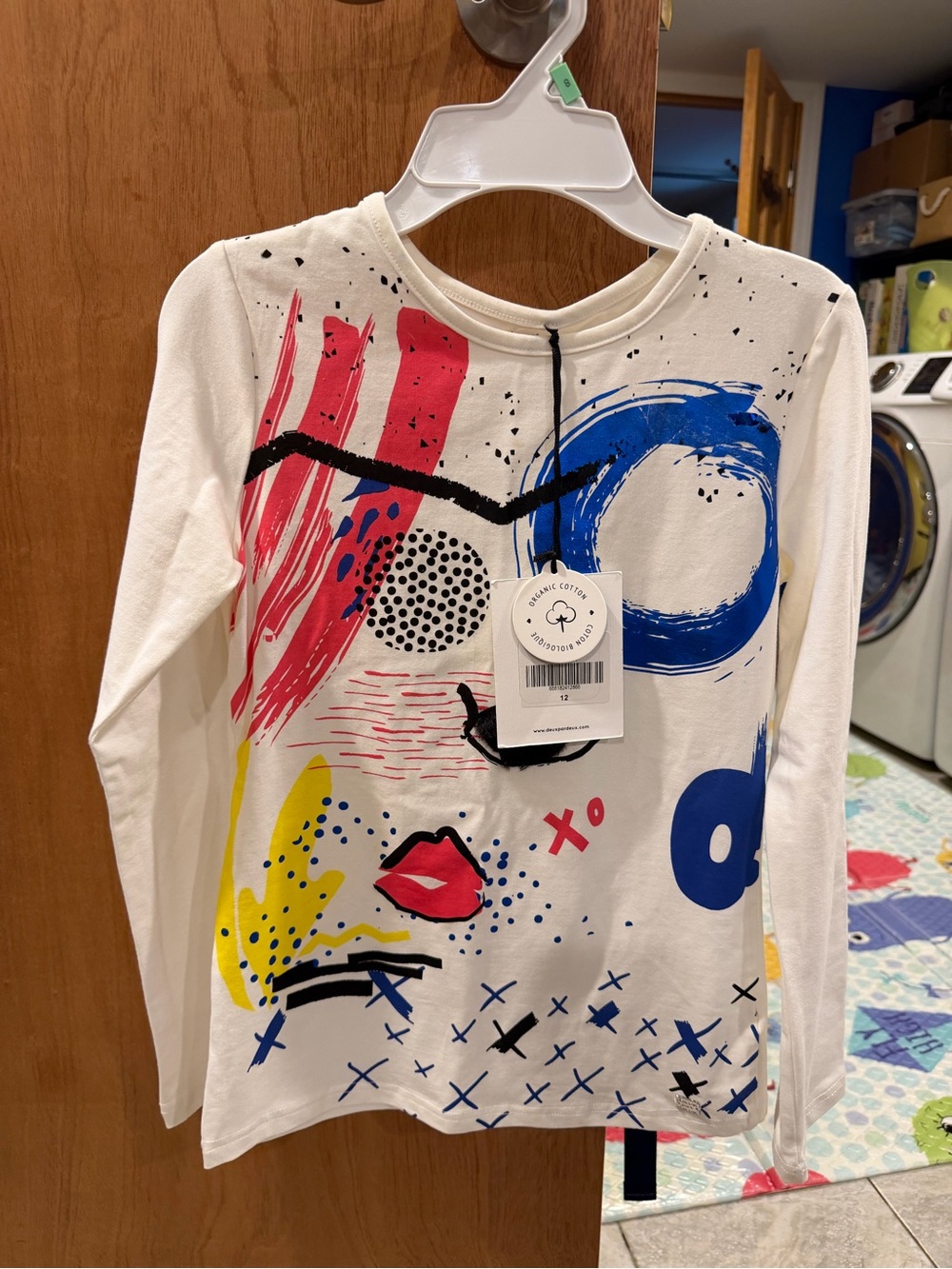 NEW Deux par duex long sleeve shirt size 12 girls